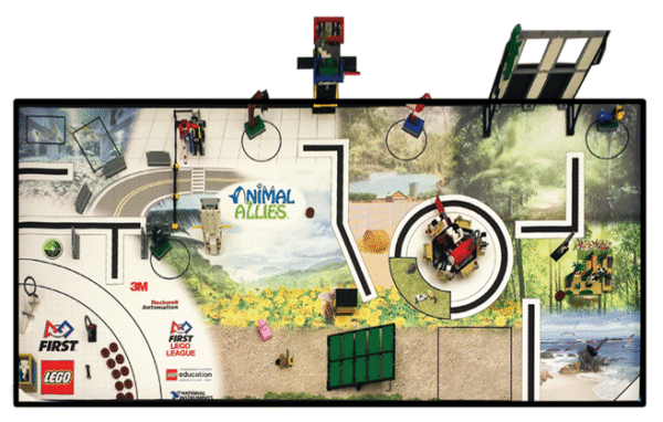 LEGO® Education FLL Challenge 2016 Animal Allies – Varžybų rinkinys (45802)